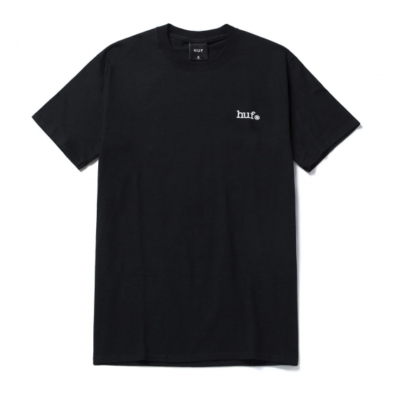 Camiseta HUF Worldwide Neu Rose Preta