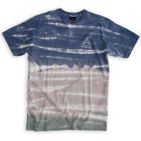 Camiseta HUF Worldwide Tie Dye Sky Wash