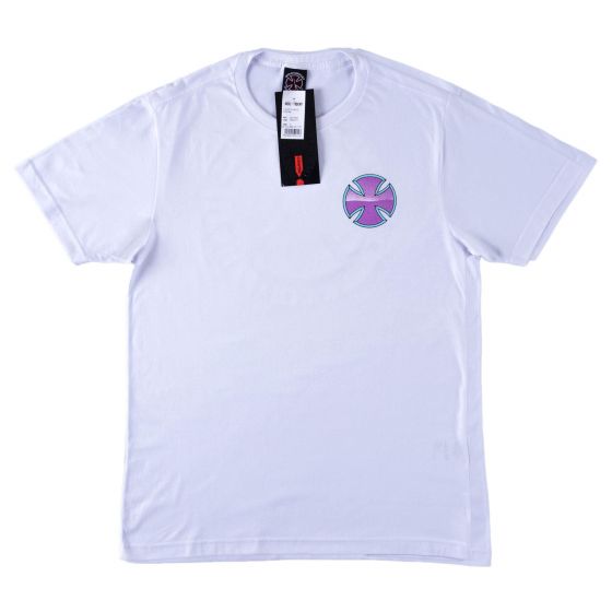 Camiseta Independent Purple Chrome Branco