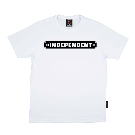 Camiseta Independent Trucks Bar Logo 1 Color Branco
