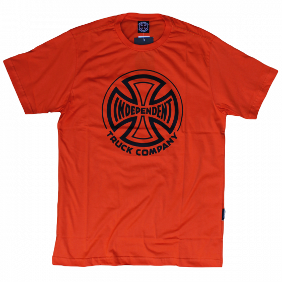 Camiseta Independent Trucks Truck Co 1 Color Laranja