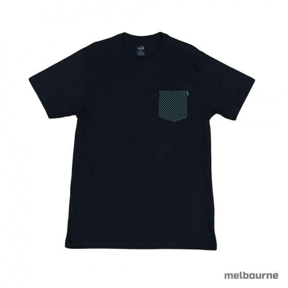 Camiseta Lakai Especial Dotted Pocket Preta