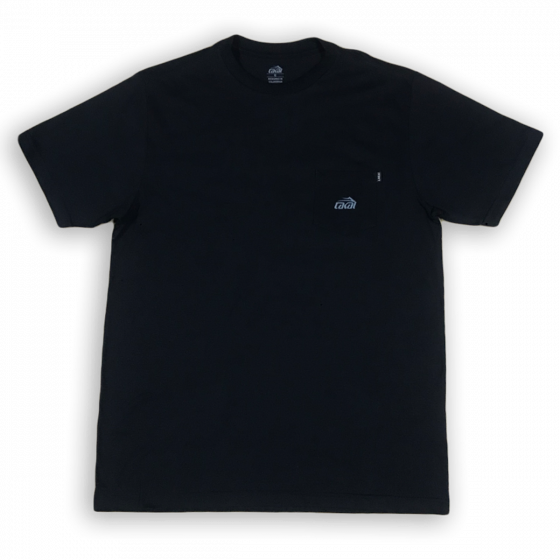 Camiseta Lakai Especial Scale Pocket Preta