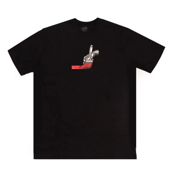 Camiseta Lakai Limited Brush Preta