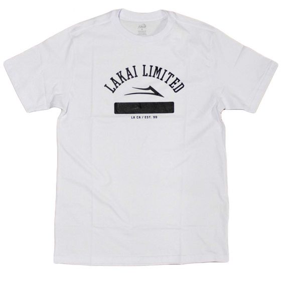 Camiseta Lakai Limited Gym Class Branca