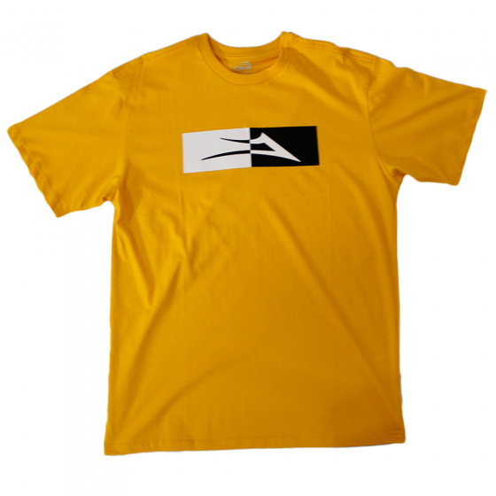 Camiseta Lakai Limited Split Amarelo