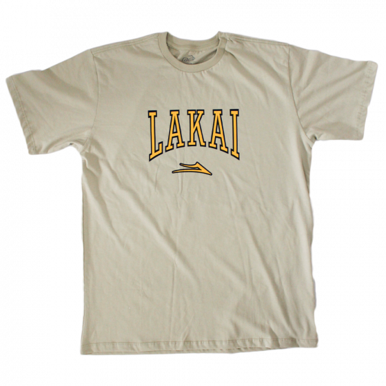 Camiseta Lakai Limited Varsity Cinza