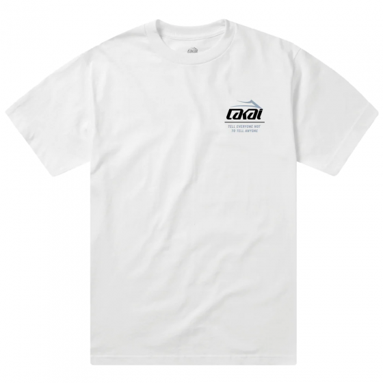 Camiseta Lakai Silk Secret Tee Branca