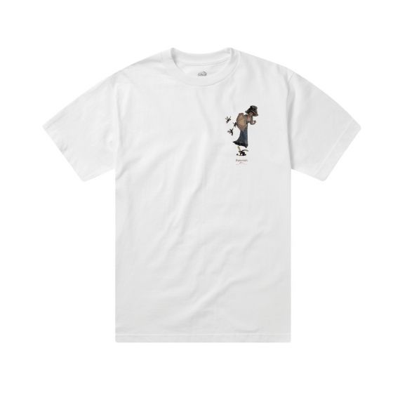 Camiseta Lakai X Paterson Collab Victroian Lady -Branca