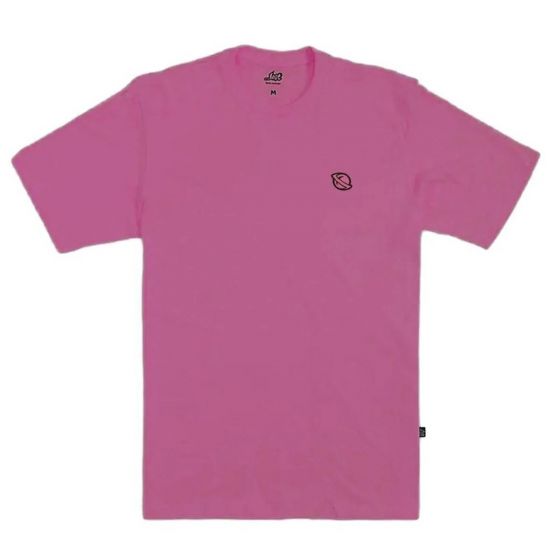 Camiseta Lost Basics Saturno Rosa Fucsia