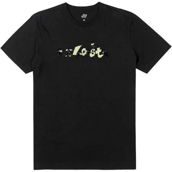 Camiseta Lost Logo Silk Fluorescente