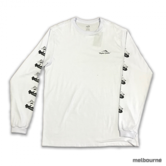 Camiseta Manga Longa Lakai Bombshell – Branco