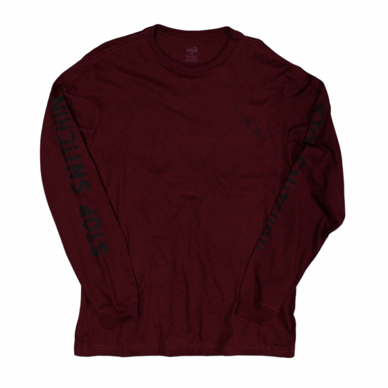 Camiseta Manga Longa Lakai Snitch – Bordo