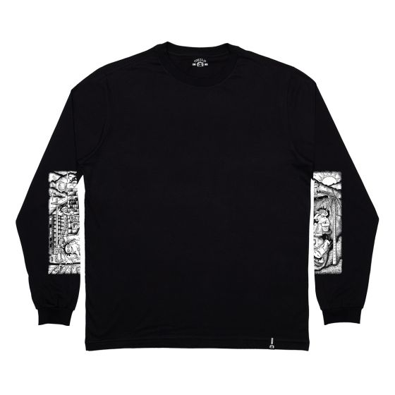 Camiseta Manga Longa Santa Cruz All Day Night 