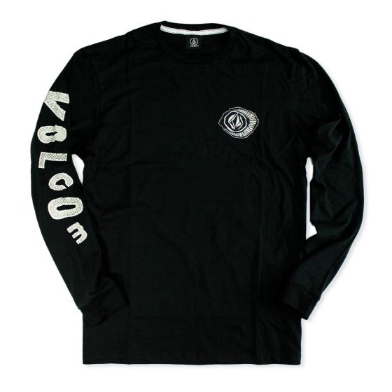 Camiseta Manga Longa Volcom Stone Sick Preta