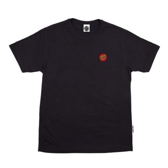 Camiseta Santa Cruz Classic Dot Bottom Preta