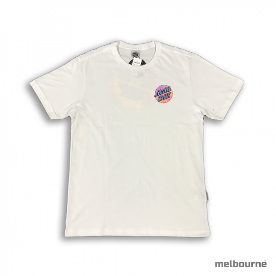 Camiseta Santa Cruz Prowl Dot Branca