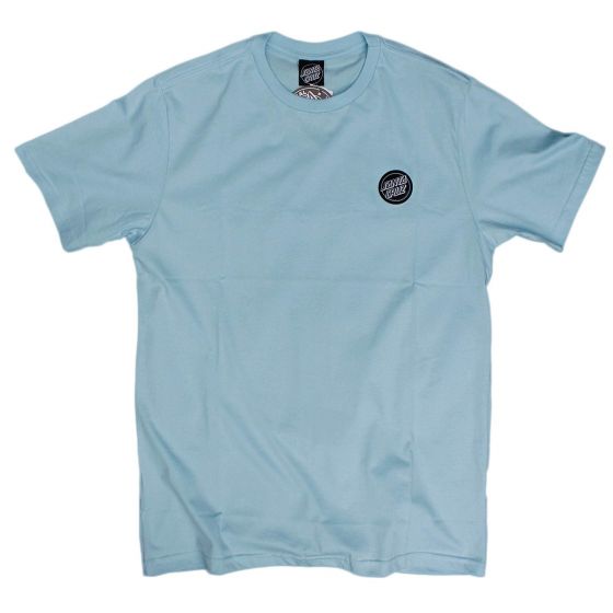 Camiseta Santa Cruz Skateboards Reverse Dot Chest Azul Claro Santa Cruz Skateboards - Camiseta Skate Streetwear