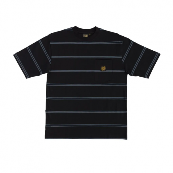 Camiseta Santa Cruz Saga Stripped Pocket