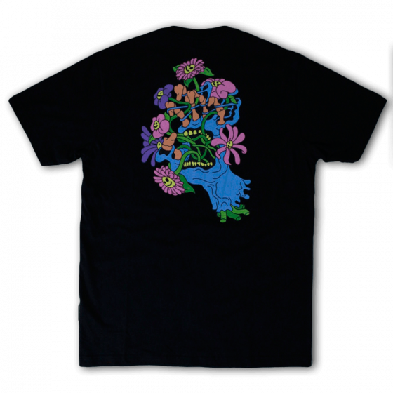 Camiseta Santa Cruz Skateboards Baked Hand Preta