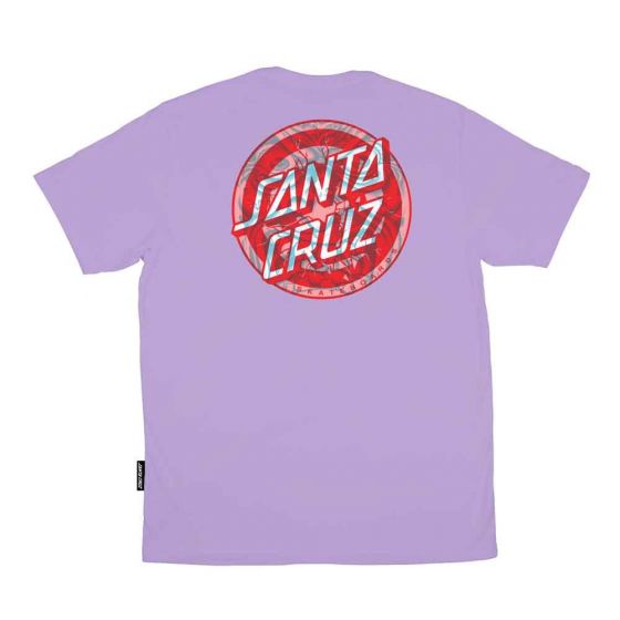 Camiseta Santa Cruz Skateboards Decoder Roskopp Lilás