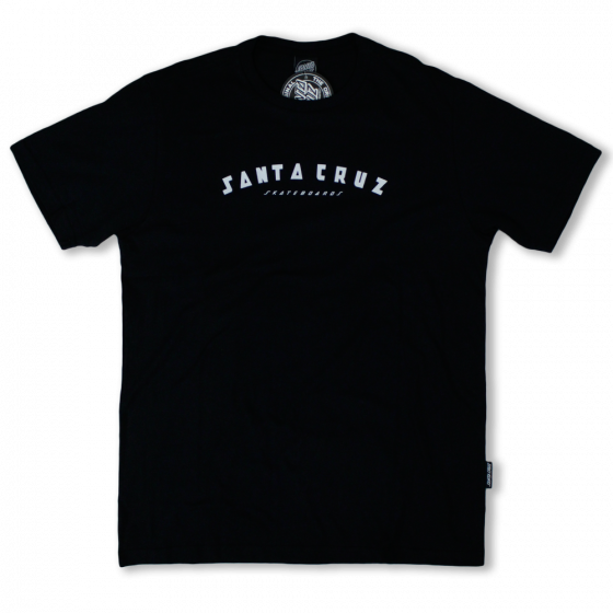 Camiseta Santa Cruz Skateboards Headliner Preta