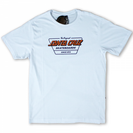 Camiseta Santa Cruz Skateboards Home Coming Branca