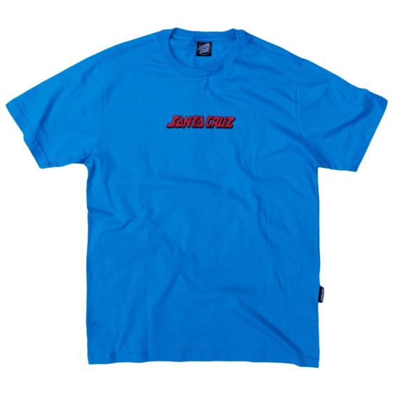Camiseta Santa Cruz Skateboards Mandala Hand Azul