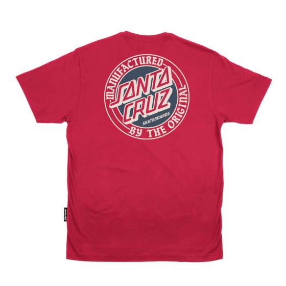 Camiseta Santa Cruz Skateboards MFG Club Dot