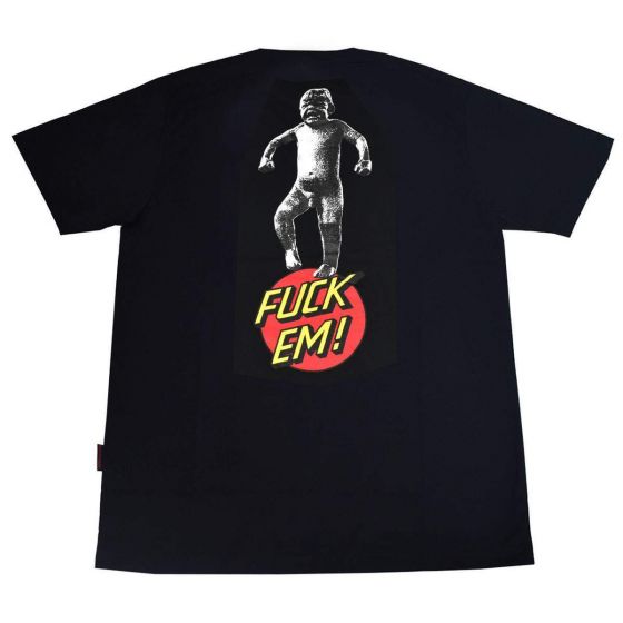 Camiseta Santa Cruz Skateboards Salba Baby Stomper Preto