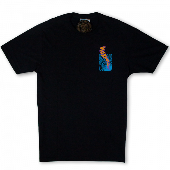 Comprar Camiseta Santa Cruz Skateboards Fly-Mensional Preto Santa Cruz Skateboards - Loja Melbourne Skateboards