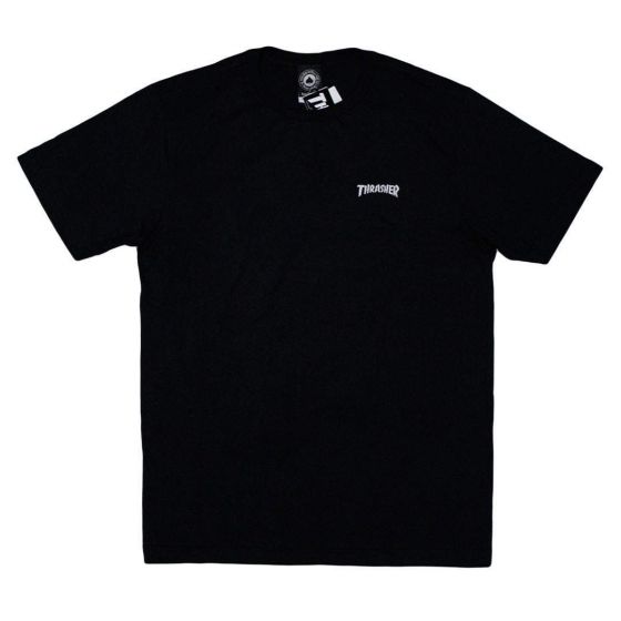 Camiseta Thrasher Especial Logo Bottom Preta