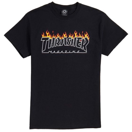 Camiseta Thrasher Magazine Scorched Preta
