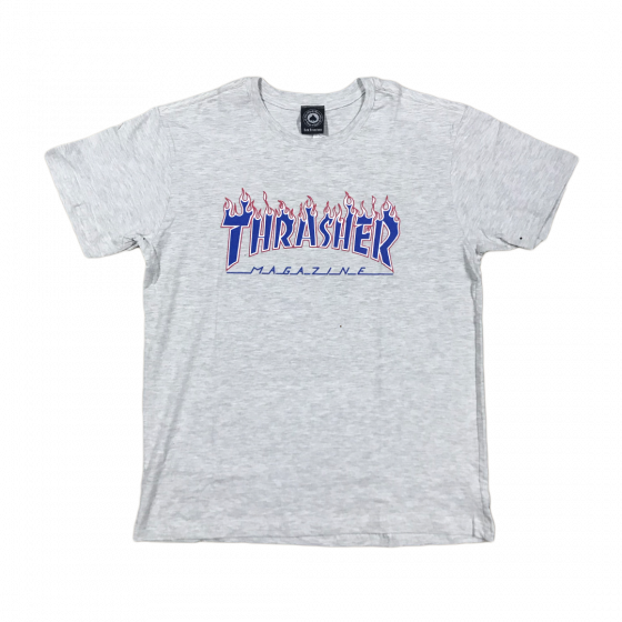 Camiseta Thrasher Patriot Branco Mescla