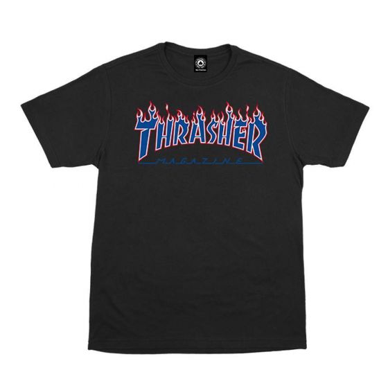 Camiseta Thrasher Patriot Preto