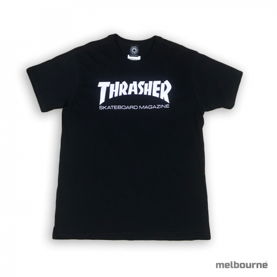 Camiseta Thrasher Skate Mag Preta