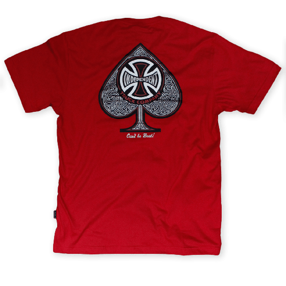 Comprar Camiseta Independent Trucks TC Spade Vermelha Independent Truck Company - Loja Melbourne Skateboards