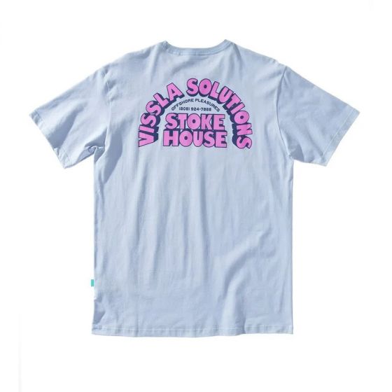 Camiseta Vissla Solutions Azul Claro