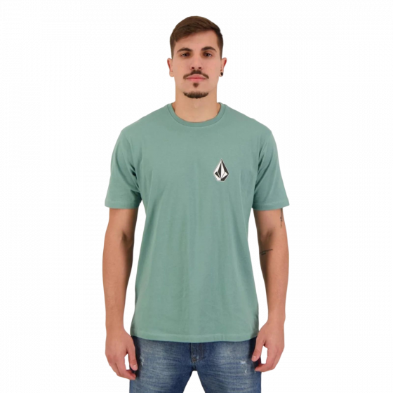 Camiseta Volcom Stone Deadly Stone Verde Claro