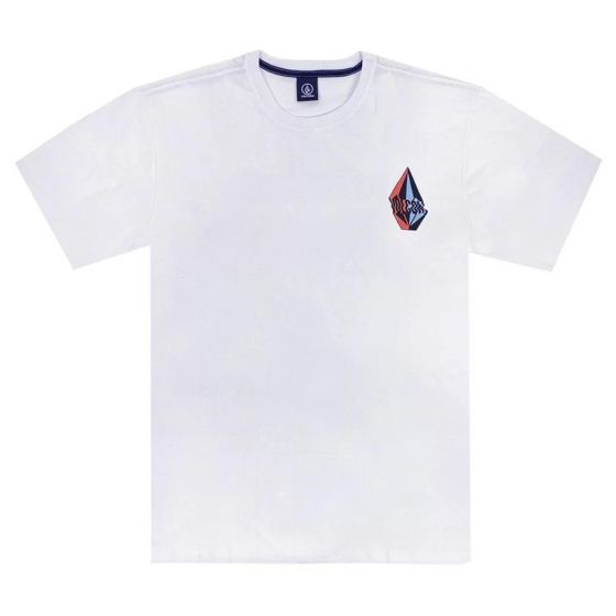 Camiseta Volcom  Stoney Fill Branca