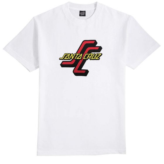 Camiseta Santa Cruz Skateboards OGSC Branca