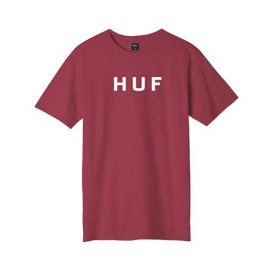 Camiste HUF Worldwide Essentials Og Logo Bôrdo
