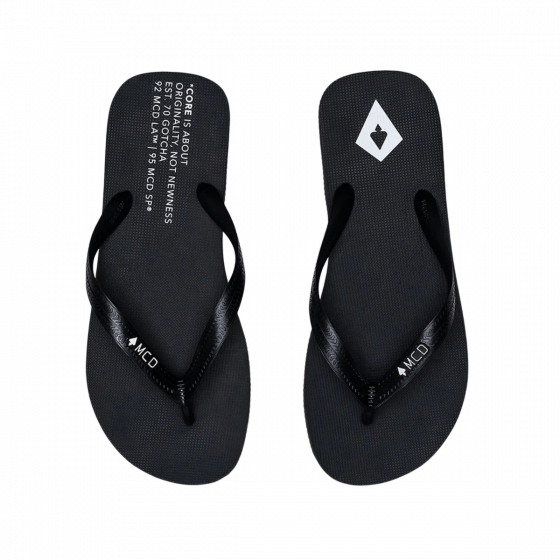 Chinelo Flip-Flop Mcd Texto Cores