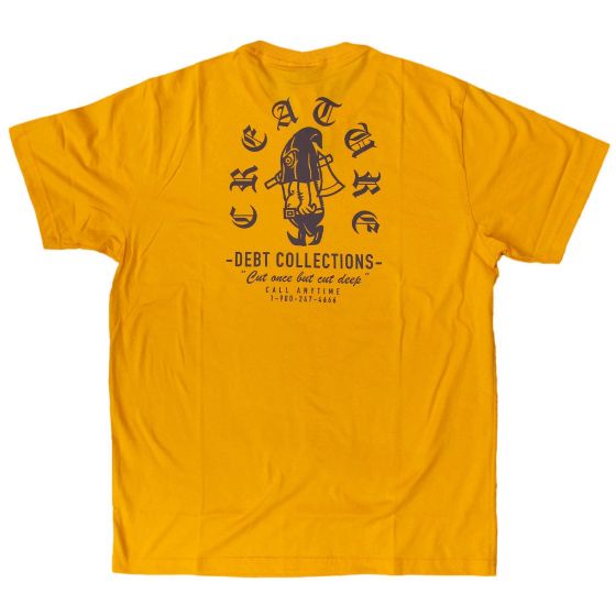 Foto Camiseta Creature Skateboards Collectitutioner Amarela Creature Skateboards - Roupa Original