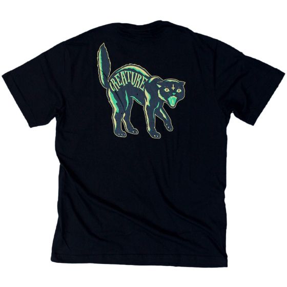 Comprar Camiseta Creature Skateboards Los Gatos Preta Creature Skateboards - Loja Melbourne Skateboards