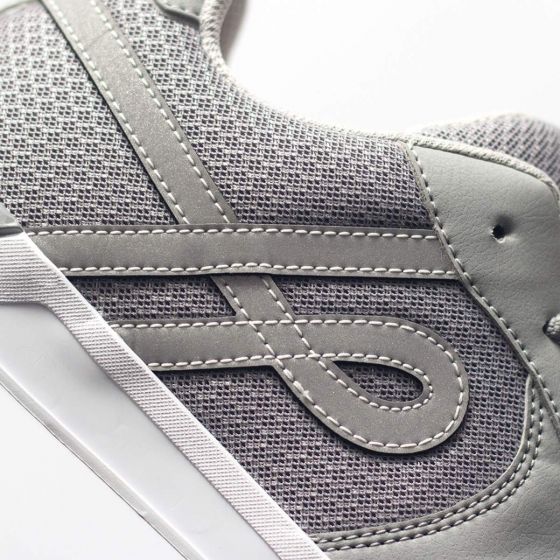 Tênis Ous Sintético Ueno Cinza Refletivo OE Melbourne Skateboards - Tênis para Skate e Dia a Dia