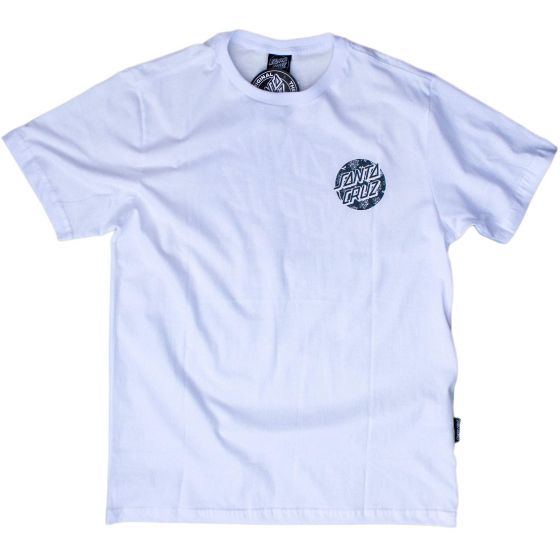 Foto Camiseta Santa Cruz Skateboards Floral Decay Dot Branca Santa Cruz Skateboards - Roupa Original