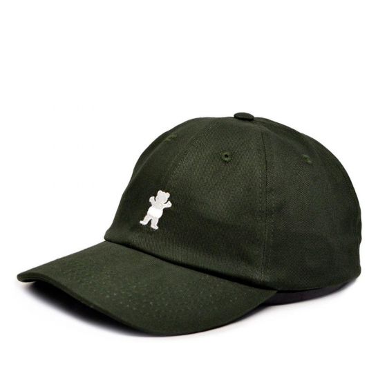 Acessório Boné Dad Hat Grizzly Griptape OG Bear Verde Militar Grizzly Griptape - Estilo Skate