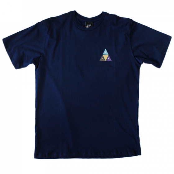 Camiseta HUF Worldwide Prism Trial Azul Marinho