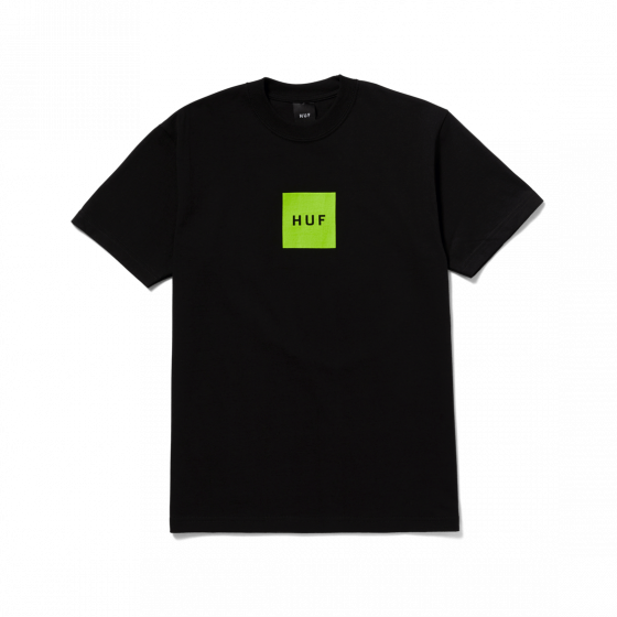 Camiseta HUF Worldwide HUF Set Box Preta